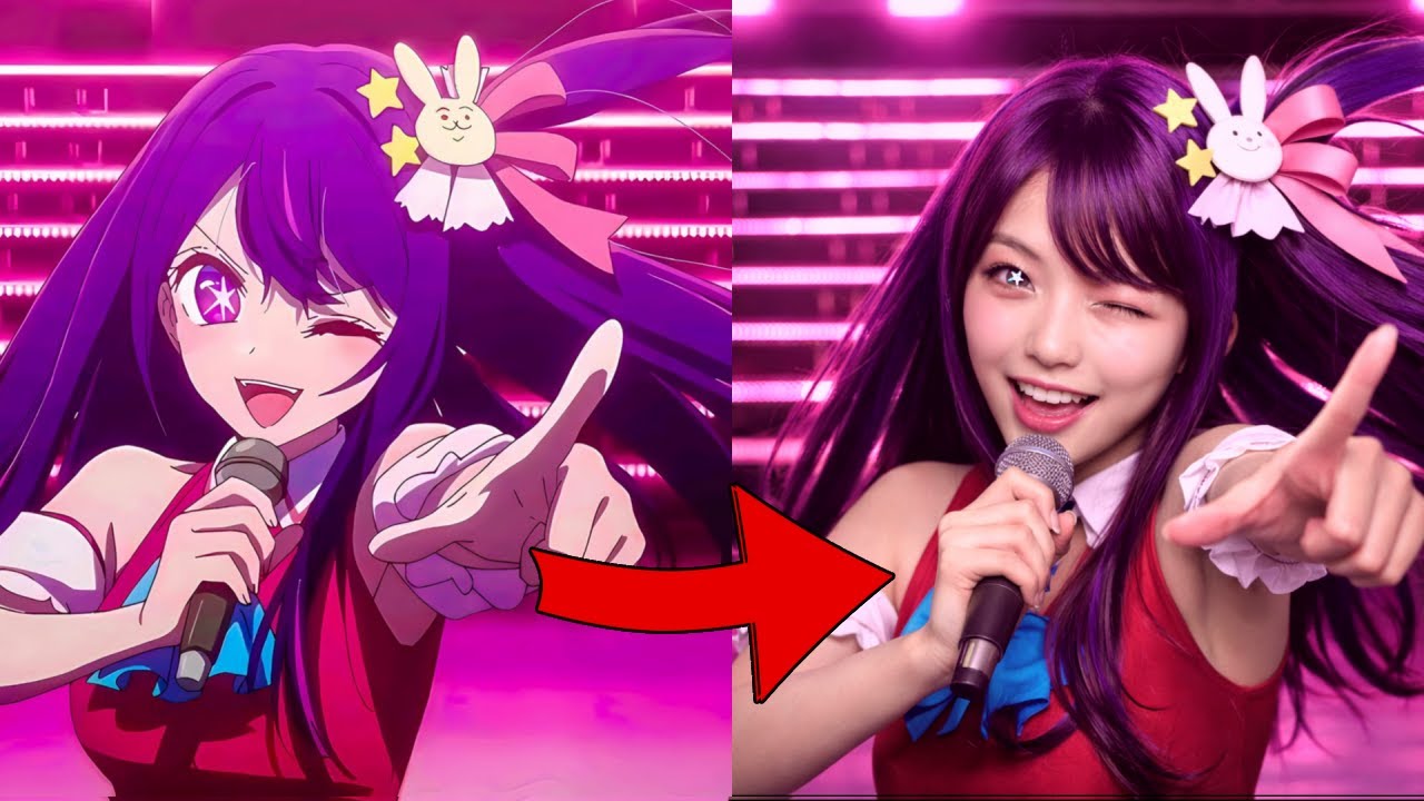 Oshi no Ko Characters Would Look Like in Real Life / 推しの子 (Live Animation)