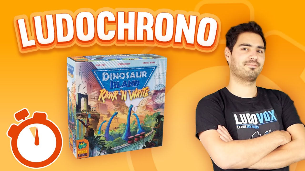 Ludochrono - Dinosaur Island: Rawr ‘n Write