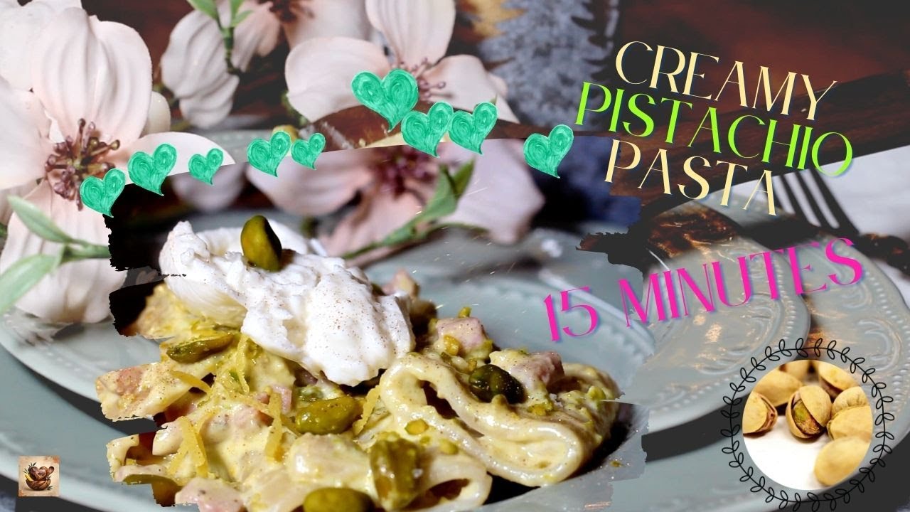 Паста с кремовой мортаделлой и фисташками- готова за 15 минут 💚
