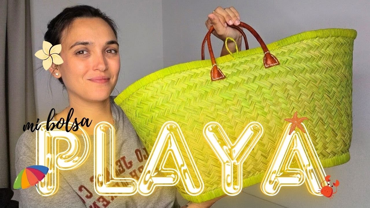 🏖️ TODO lo que LLEVO en mi BOLSA para la PLAYA 🌞 @ijustmaria
