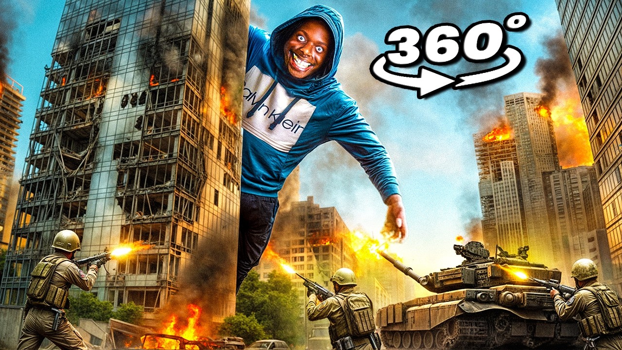 61 Meme Ate Your Entire City (Scary VR 360&deg; Video)