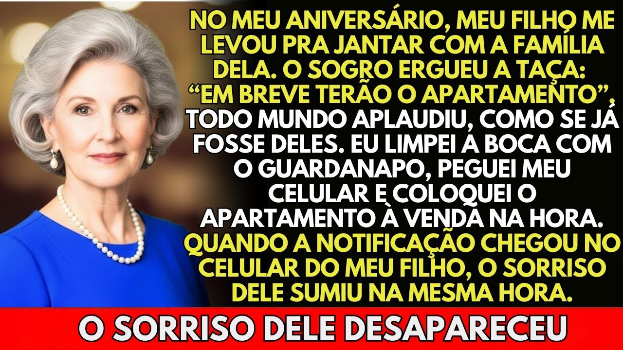 Meu Filho Me Levou Ao Restaurante No Meu Aniversário E Disse: 