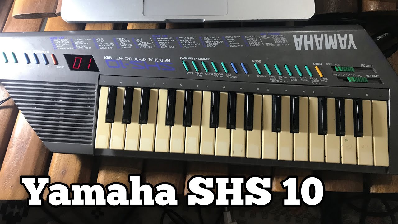 Yamaha SHS 10 Keytar demo tutorial review