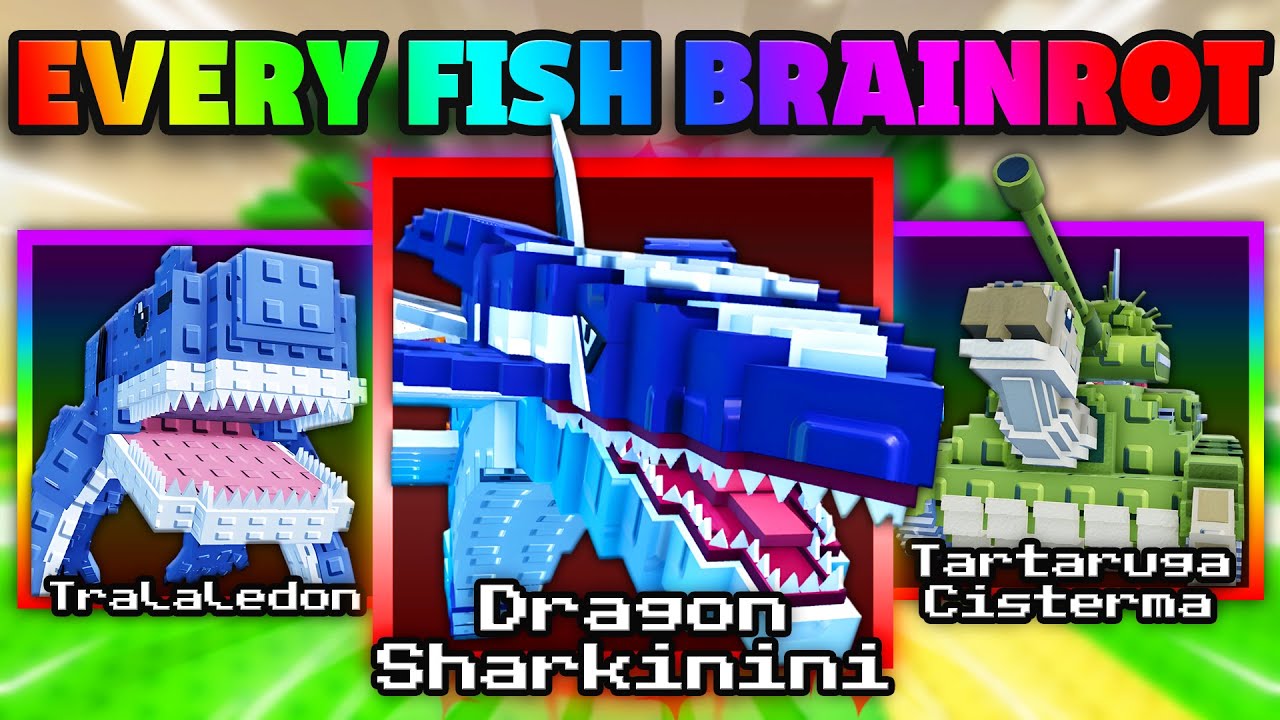 I Unlocked 0.5% SECRET DRAGON SHARKININI In Brainrot Tower Defense..