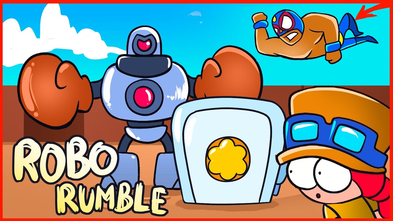 ROBO RUMBLE NOOB - BRAWL STARS ANIMATION