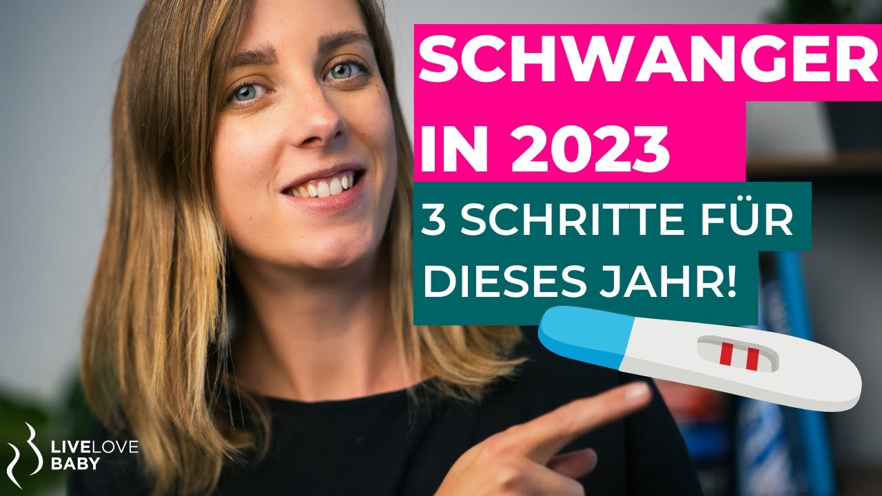 Endlich schwanger in 2023 I Deine ersten 3 Schritte im neuen Jahr