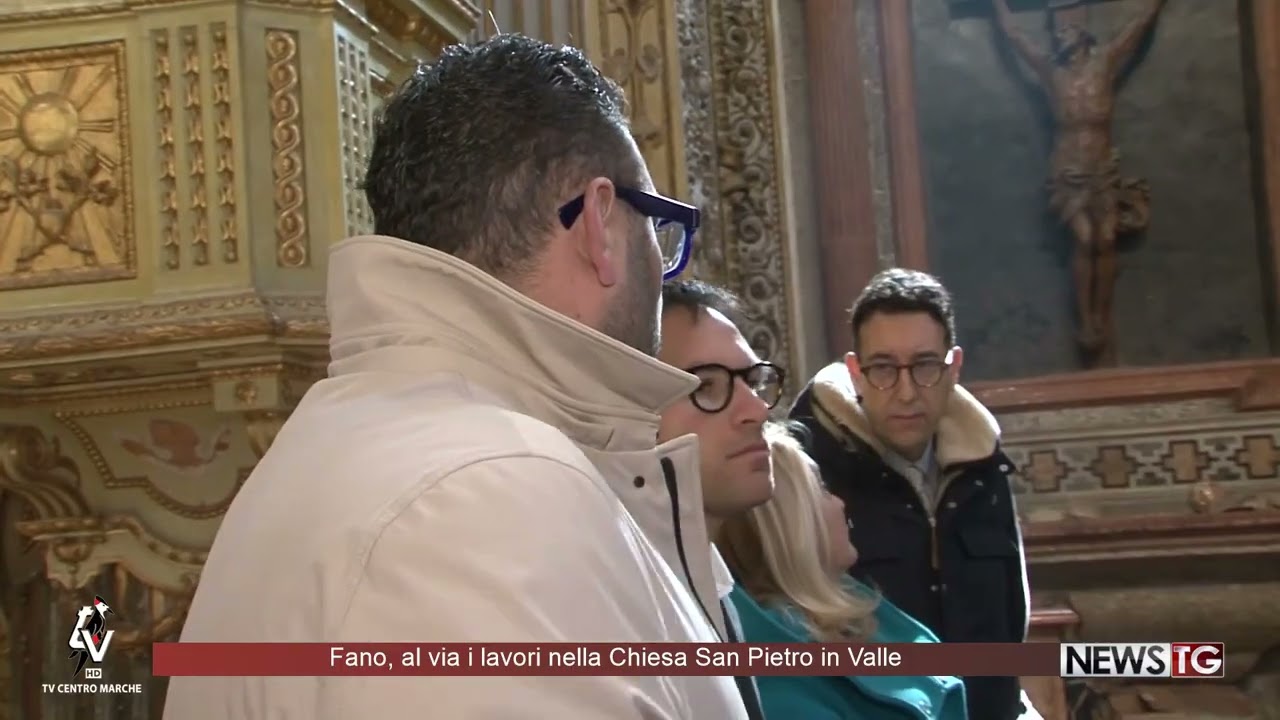 Fano, al via i lavori nella Chiesa San Pietro in Valle
