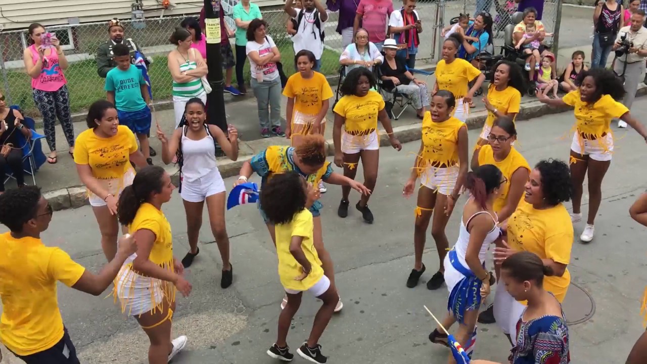 Dancing at the Cape Verdean Parade in New Bedford