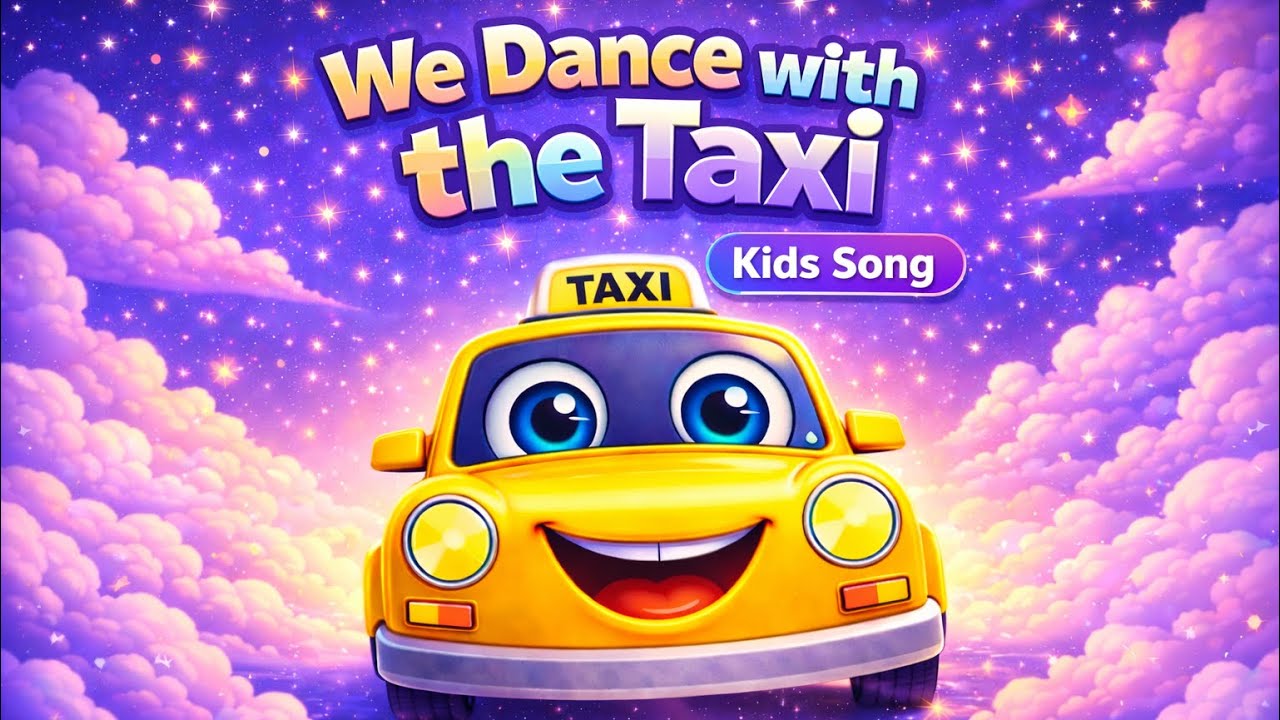 We Dance with the Taxi  🚖 Kids Song 🎵 