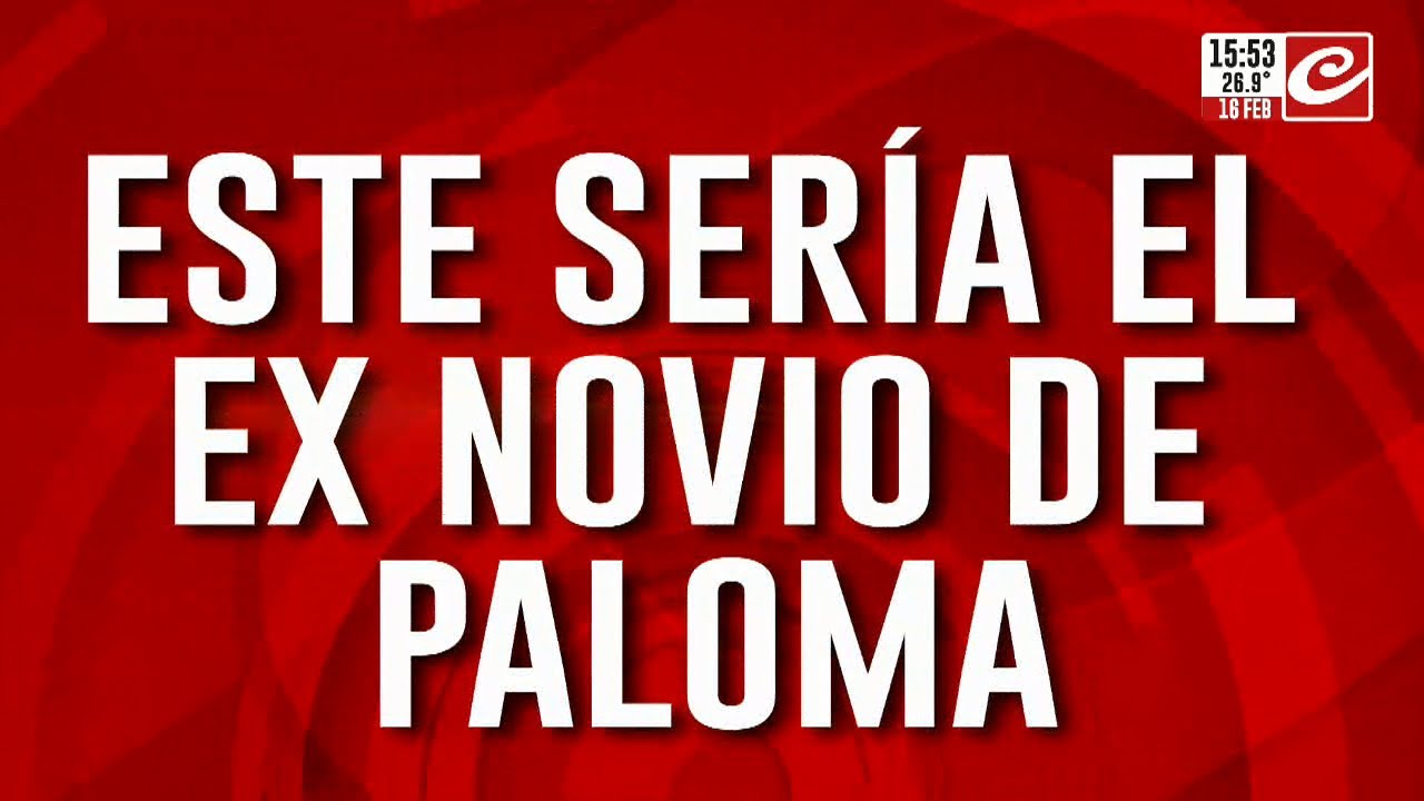 Crimen de Paloma y Josué: este sería el ex novio de Paloma