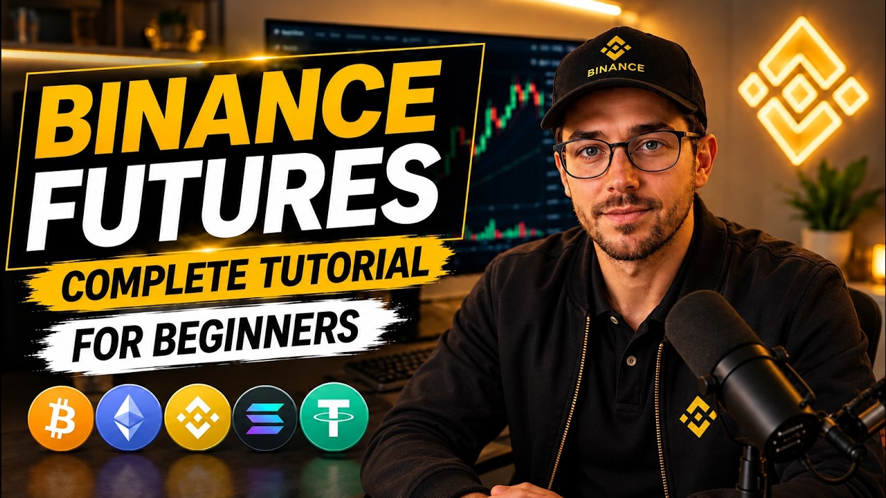 Binance Futures Trading For Beginners | From Zero to Pro in 5 Minutes