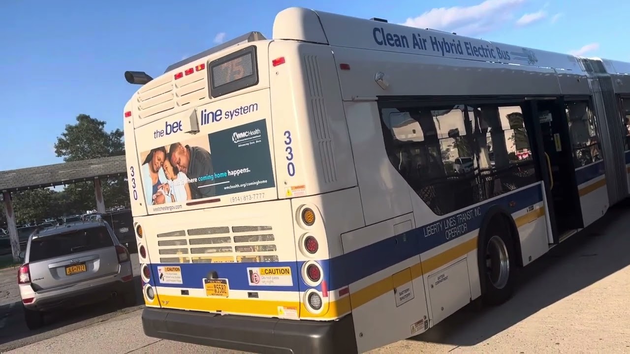 Bee-Line Bus New Flyer XDE60 STARTUP ELECTRIC HYBRID BUS FLEET HEV 2019 PLAYLAND PARK RYE 2023 330