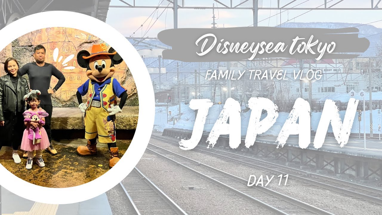 Rain almost all day at Disneysea Tokyo