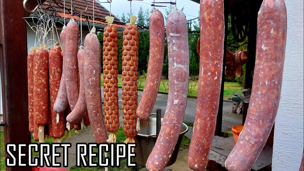 Traditional Croatian Sausage Making
