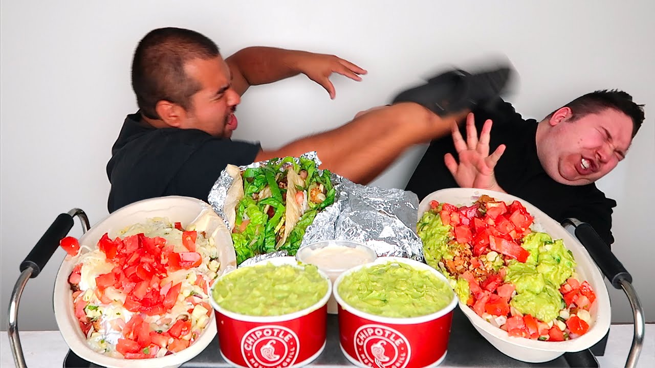 Chipotle With Orlin • MUKBANG