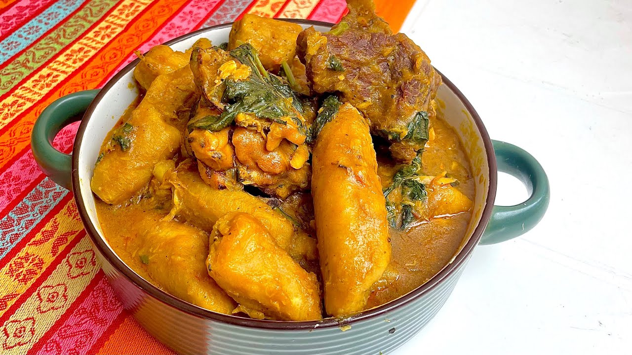 THE PERFECT CAMEROONIAN PORRIDGE PLANTAIN RECIPE.