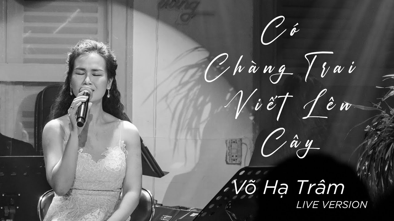 CÓ CHÀNG TRAI VIẾT LÊN CÂY | Võ Hạ Trâm du dương ca khúc nổi tiếng của Phan Mạnh Quỳnh