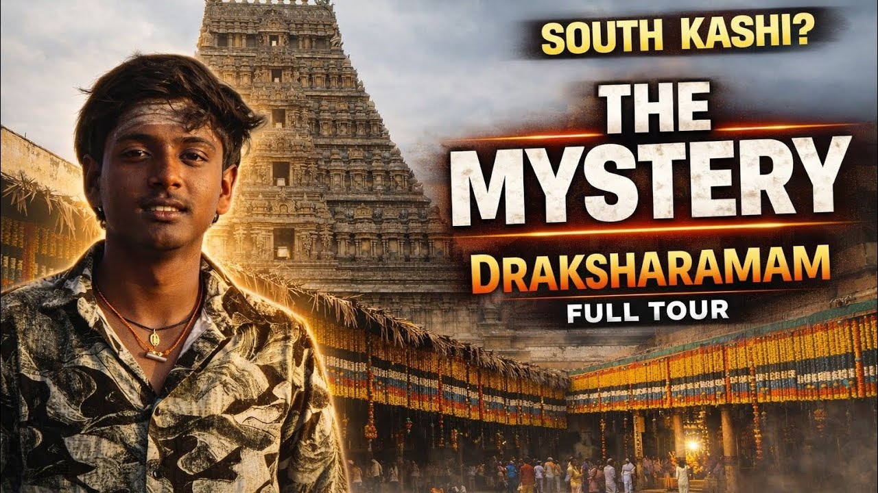 THE MYSTERY OF DRAKSHARAMAM 🔱 | WHY IS IT CALLED SOUTH KASHI?