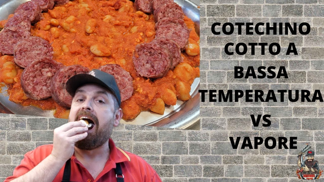 Cotechino cotto a bassa temperatura