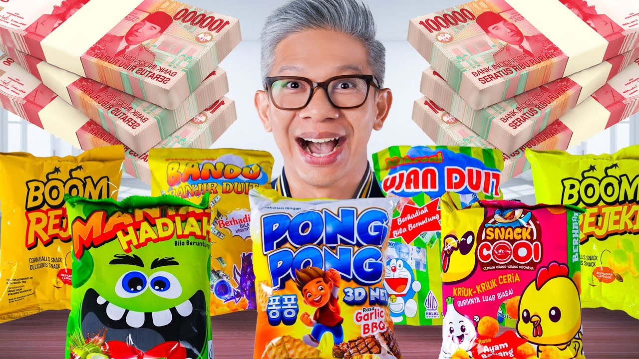 PEMBUKTIAN BUKA SNACK BERHADIAH UANG PART 5!!