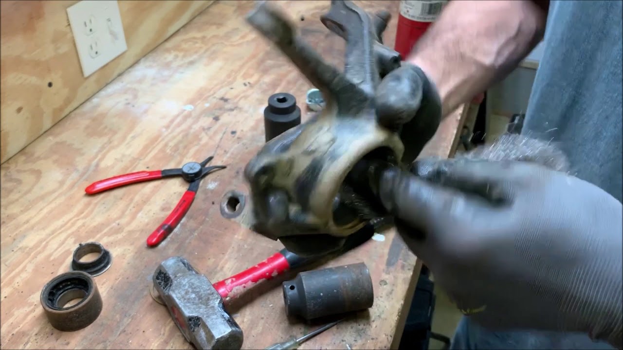 Yamaha Grizzly 550, 660, 700 Front Axle Bearing Replacement