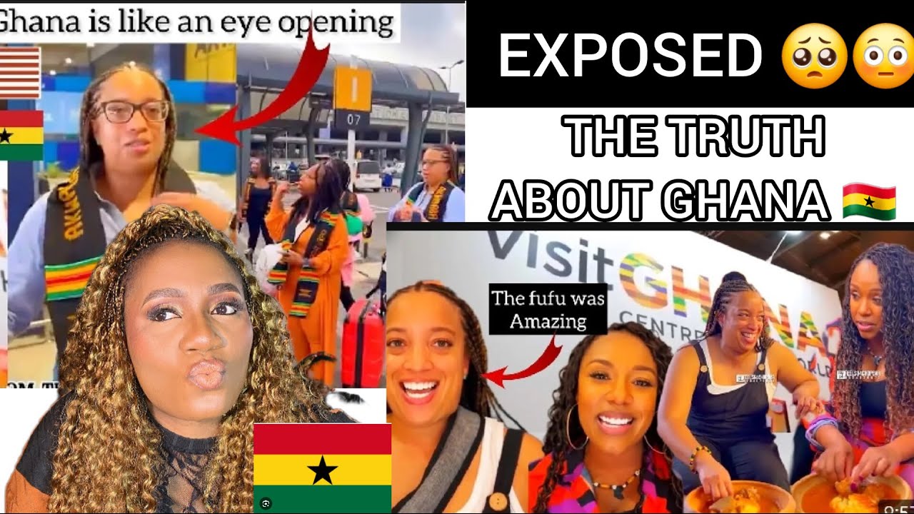 OUR FIRST TIME IN GHANA 🇬🇭 AND WE HAVE THIS TO SAY..🇺🇸😳😲