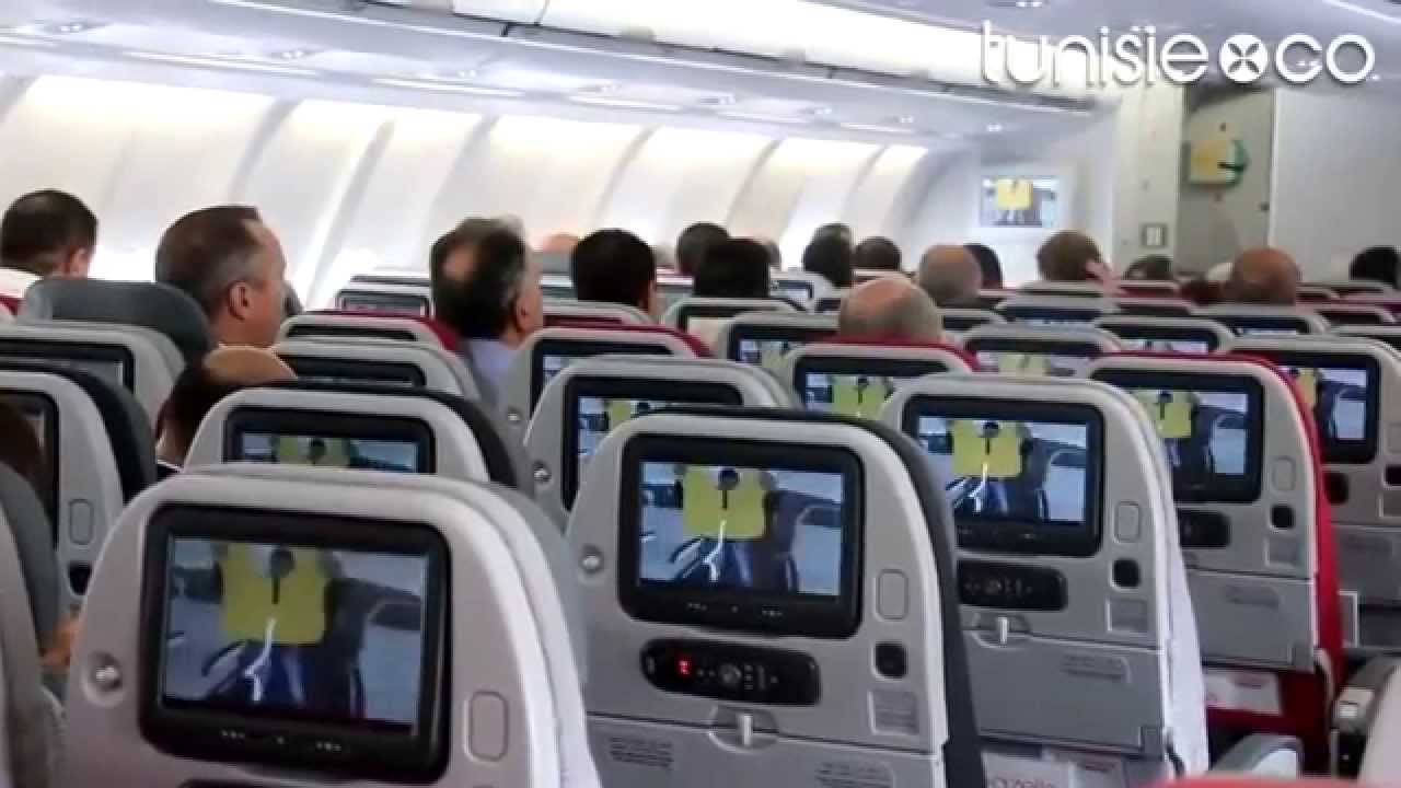 First Airbus A330 of Tunisair - Delivery Flight Report - Interior + Exterior