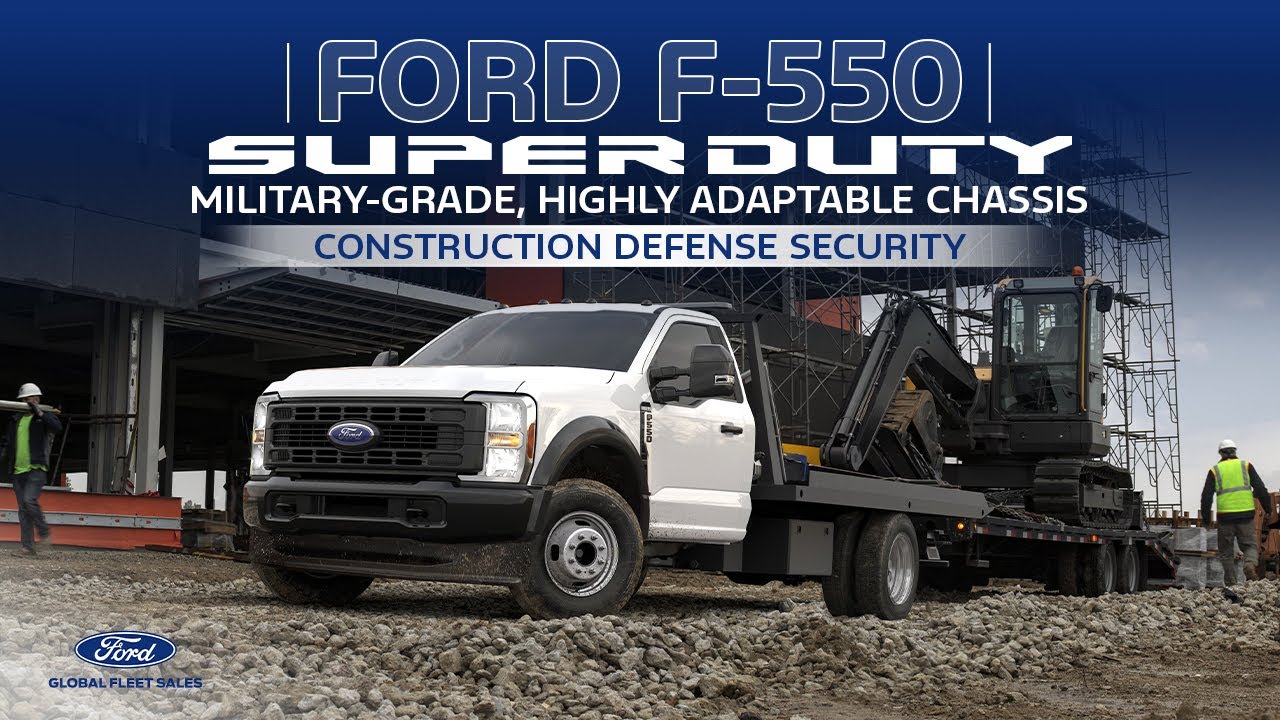 F550 Super Duty Chassis -Defense, Security, Construction - FGFS