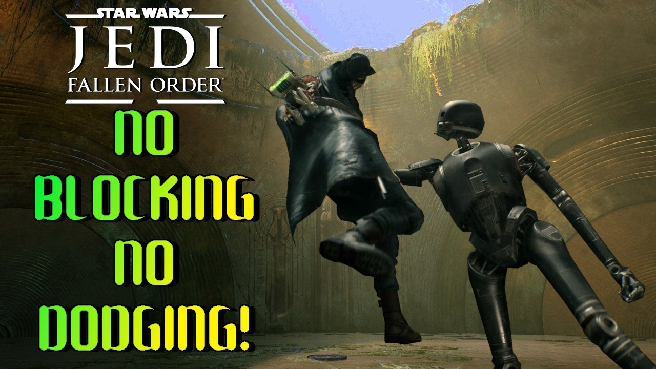 Can You Beat Jedi Fallen Order without Blocking or Dodging?