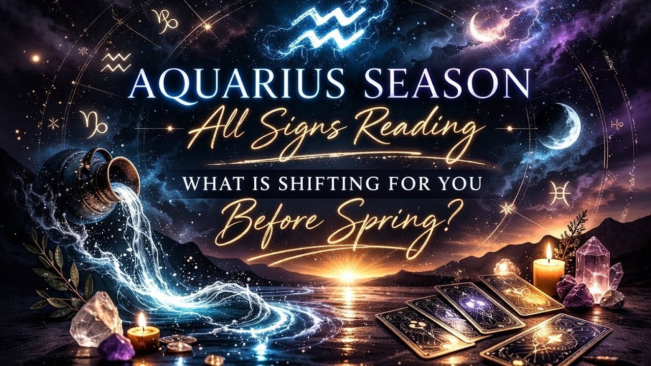 Aquarius Season 2026 — All Signs | What Is Shifting Before Spring?