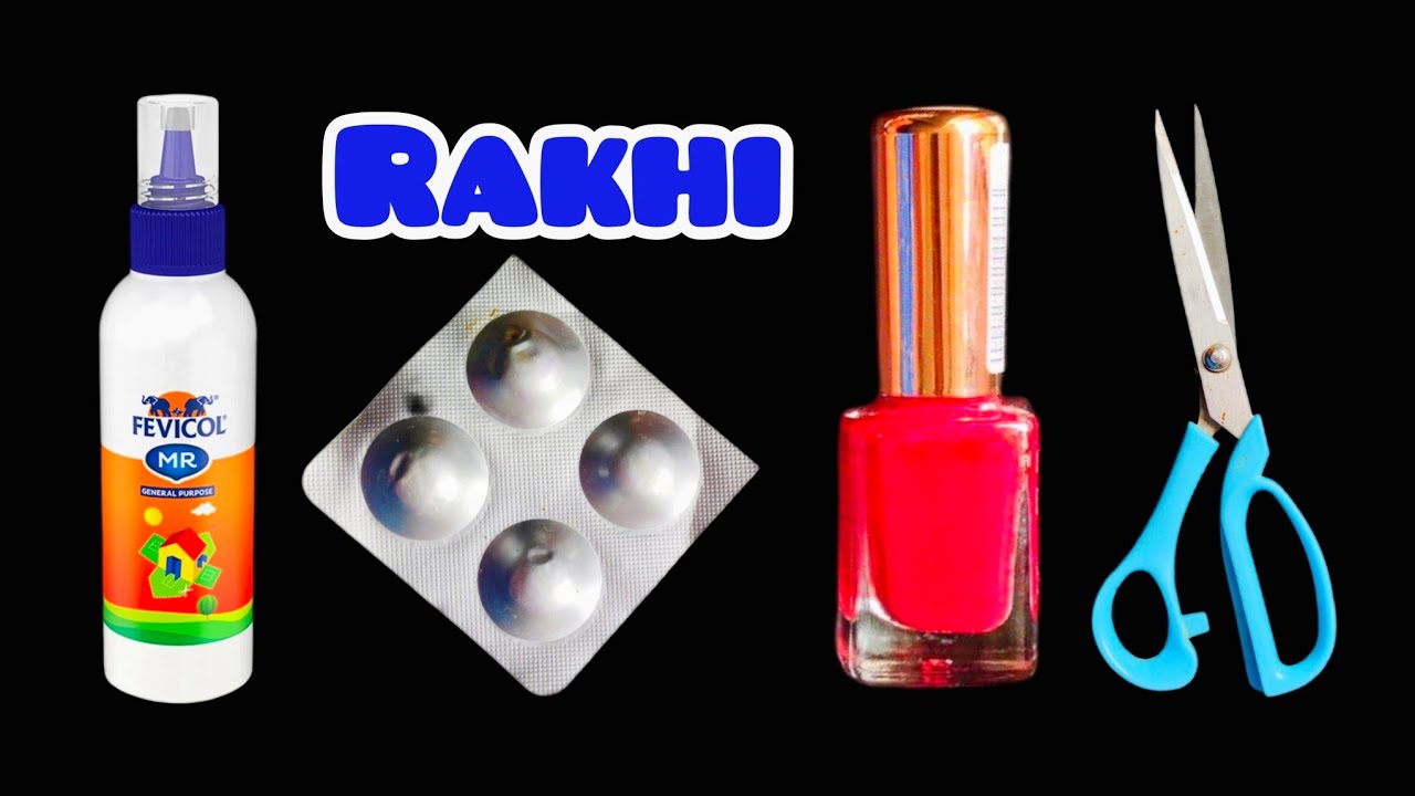Rakhi Making Ideas At Home For School Competition ||  How To Make Rakhi
