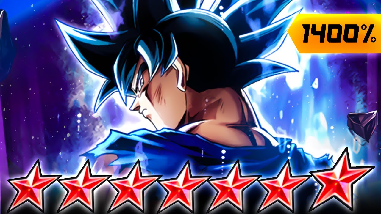 (Dragon Ball Legends) ZENKAI 7, 1400%, 14 ЗВЕЗД LF PUR UI GOKU СОБСТВЕННО СОБИРАЕТ КОМАНДЫ!