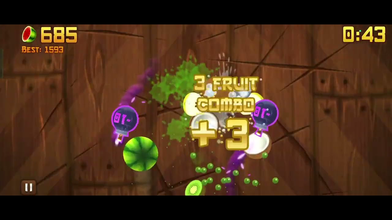 Fruit ninja Arcade, Zen, Classic NEW RECORD!
