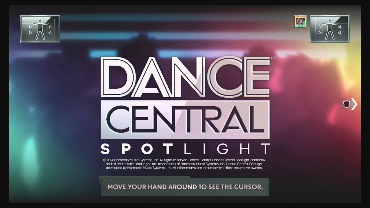 Dance Central: Spotlight Title Screen (Xbox One)