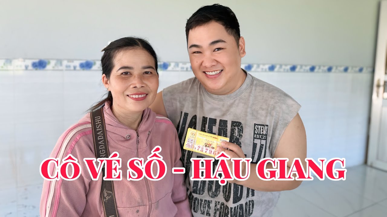 Cô Ú Mua VÉ SỐ gặp Cô Gái HẬU GIANG - Bán Trúng ĐẶC BIỆT 