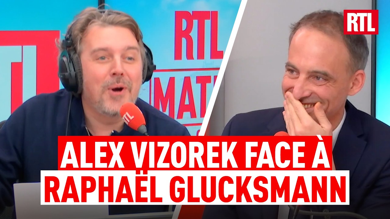 Alex Vizorek face à Raphaël Glucksmann 🤣