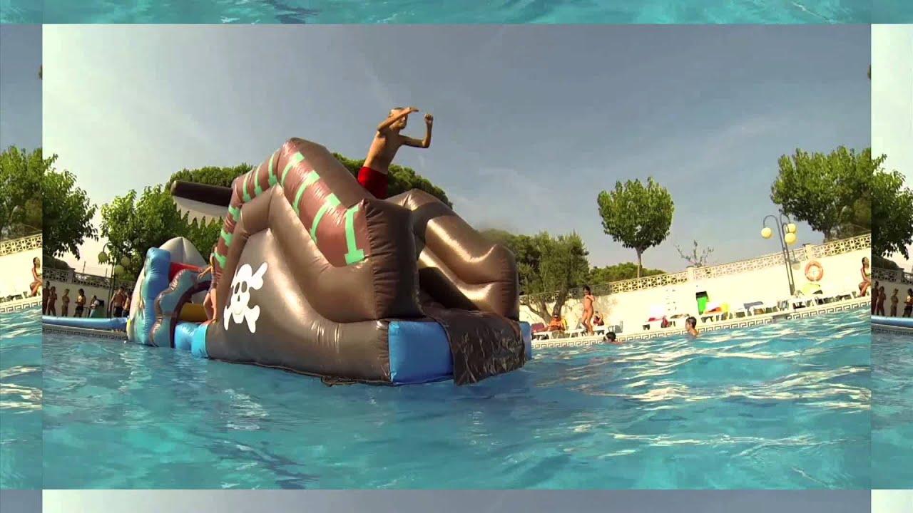 Platja piscina  - camping roca grossa - calella -