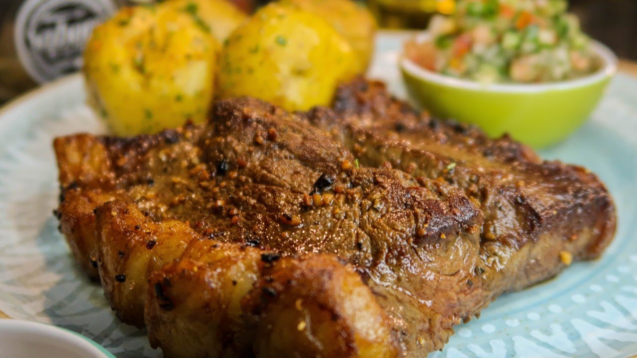 Жареный на сковороде римп пойнт — рецепт на день отца — глава 89