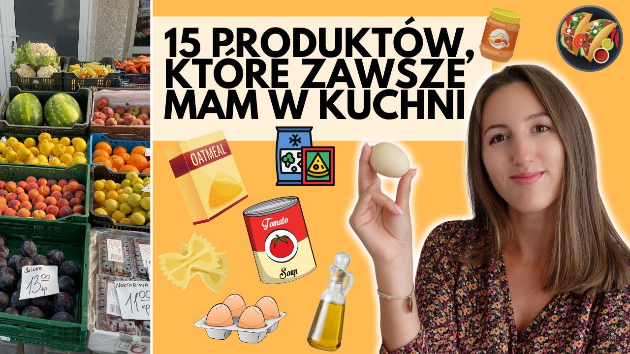 15 PRODUKTÓW, który zawsze mam w kuchni! 🍳🌮 | Foodhaul | MUST HAVE W KUCHNI