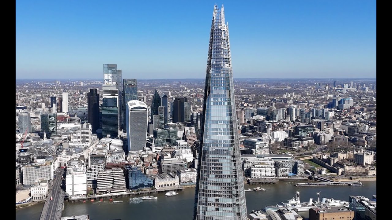 London by Drone in 4k - 2025