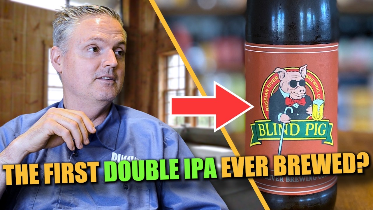 Brewing the FIRST EVER DOUBLE IPA with Vinnie from Russian River