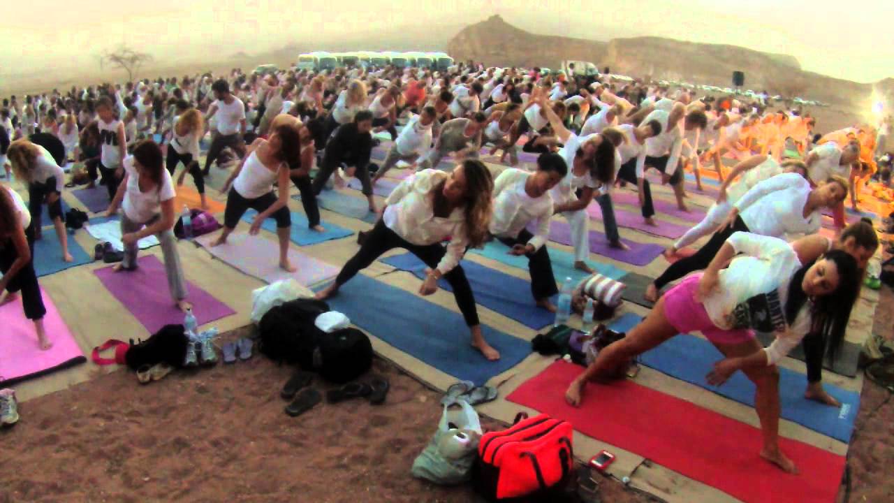 Yoga Experience with Shakti and Pepe - Yoga Arava, Timna Park, Israel, November 2013