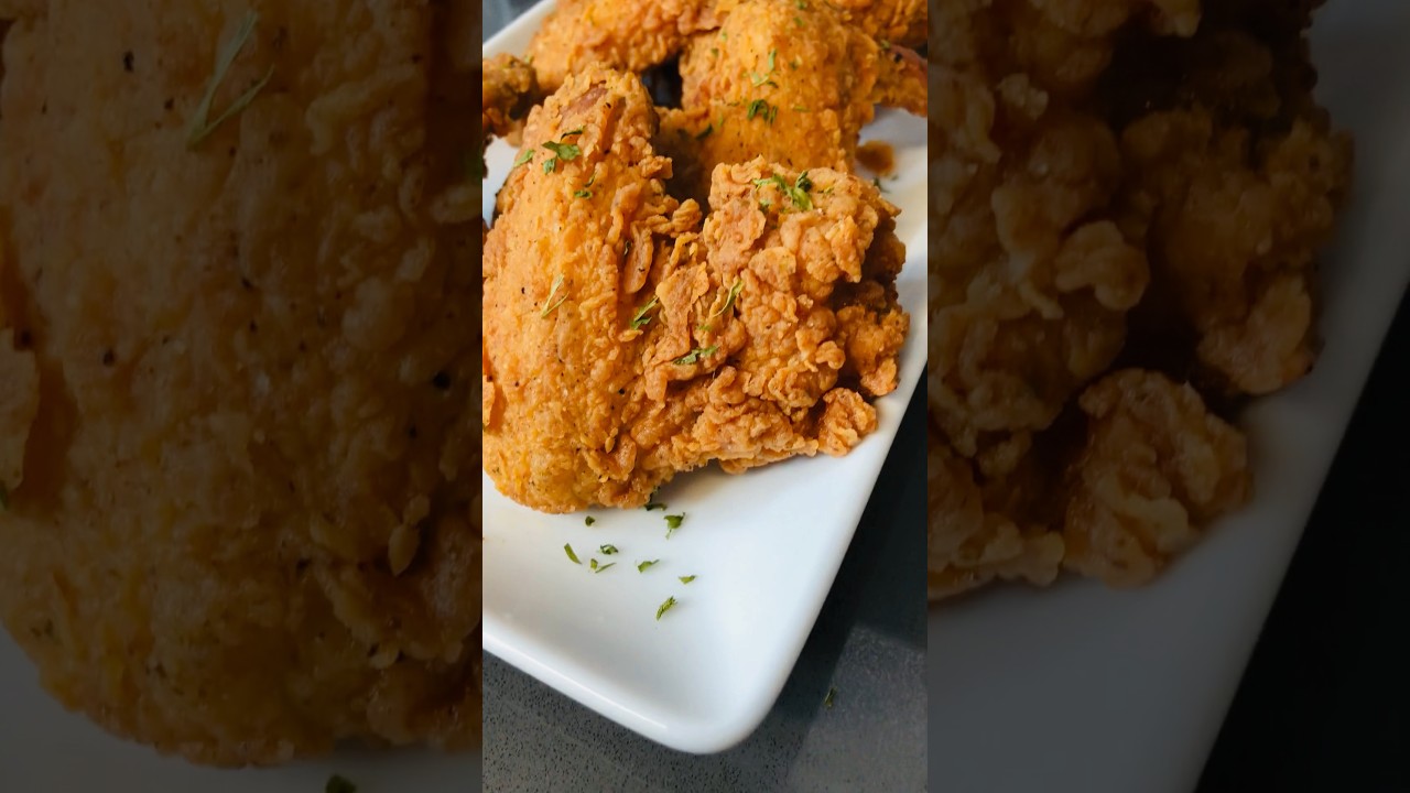 How To Make The Best Fried Chicken!! Tutorial😮 #shorts