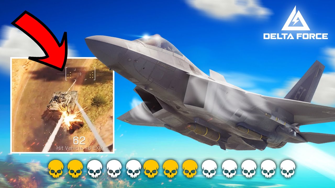 Most Satisfying Jet Rocket Strikes | Delta Force