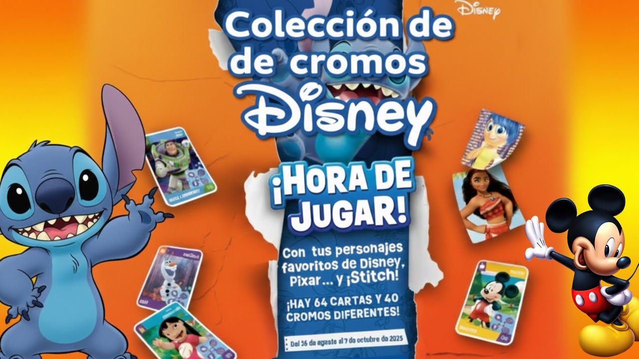 😊Colección ¡COMPLETA! CROMOS DISNEY  Carrefour Parte 2 🙌🏻