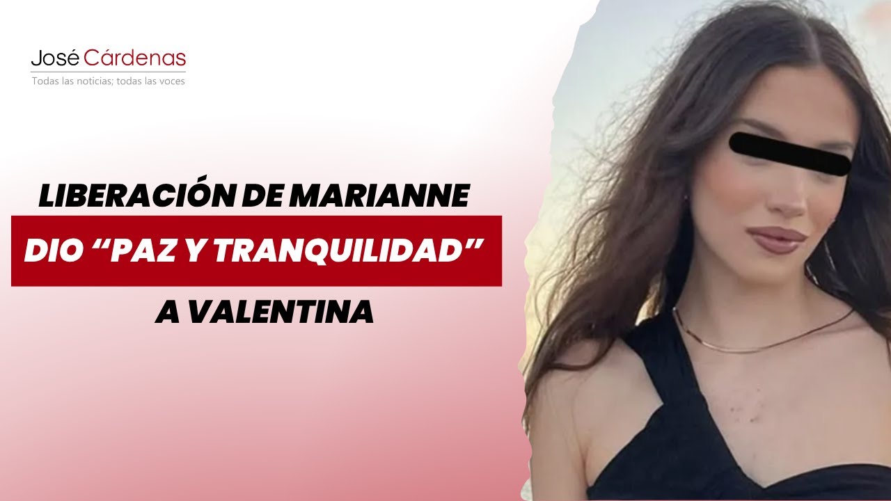 Liberaci&oacute;n de Marianne dio &ldquo;paz y tranquilidad&rdquo; a Valentina: Ayrton Mar&iacute;n #Entrevista