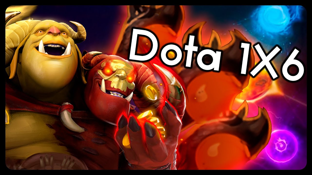 Multicasting Dagon + Hex AND THEN AGAIN!! Ogre Magi in Dota 1x6