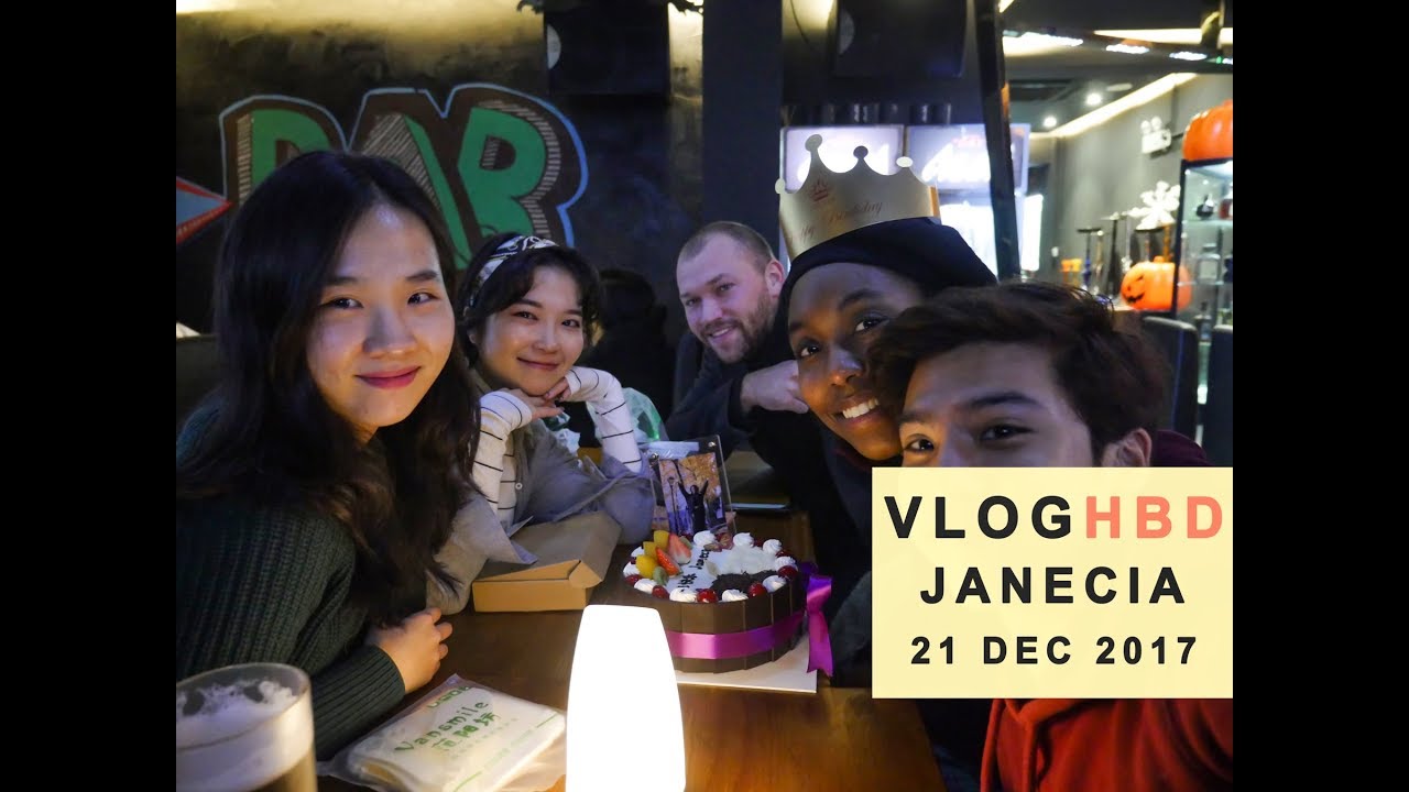 VlogHBD Janecia (Dec 2017)