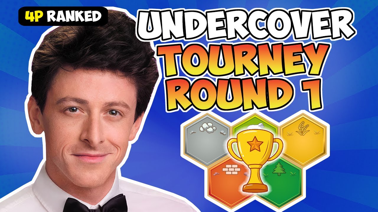 Catan Tournament - Playing Undercover for $200