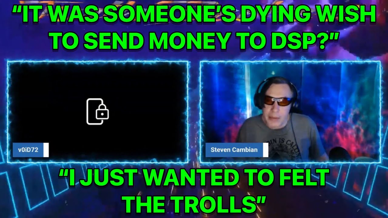 DSP Dent Void Claims It Was His Friends Dying Wish To Send DSP Money 😂😂😂